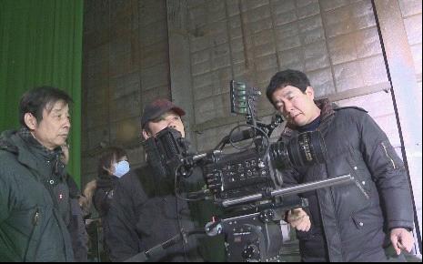 視域數字的郭校長北京電影學院的蔡教授溝通鏡頭畫面